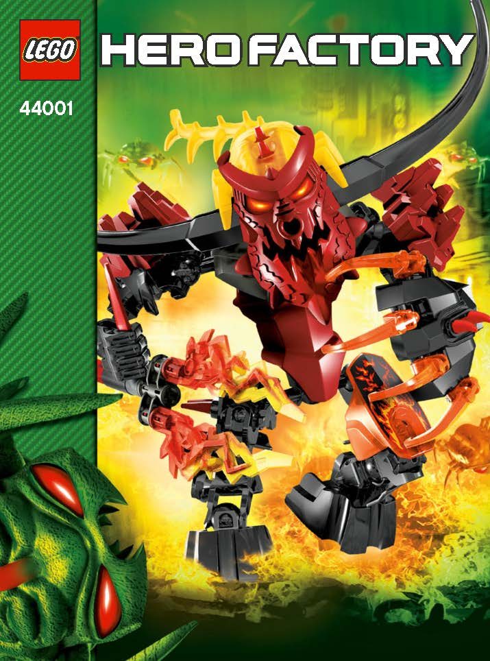 Pyrox, manufactured as part of LEGO’s Hero Factory theme in 2013, is a “battle-ready fire minotaur” controlled by an evil brain. Sets such as this one, according to a recent University of Canterbury study, are more frequent now than they were in the 1970s. 